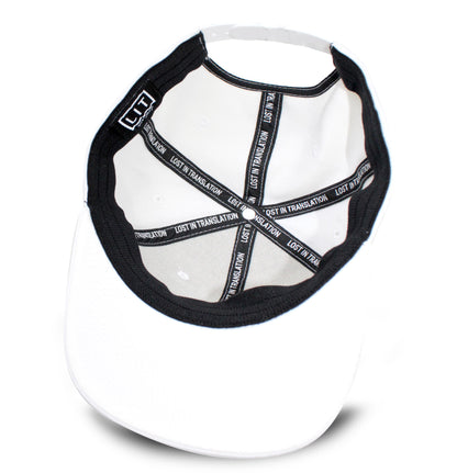White Black Flex Hat
