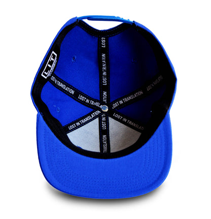 Blue White Flex Hat