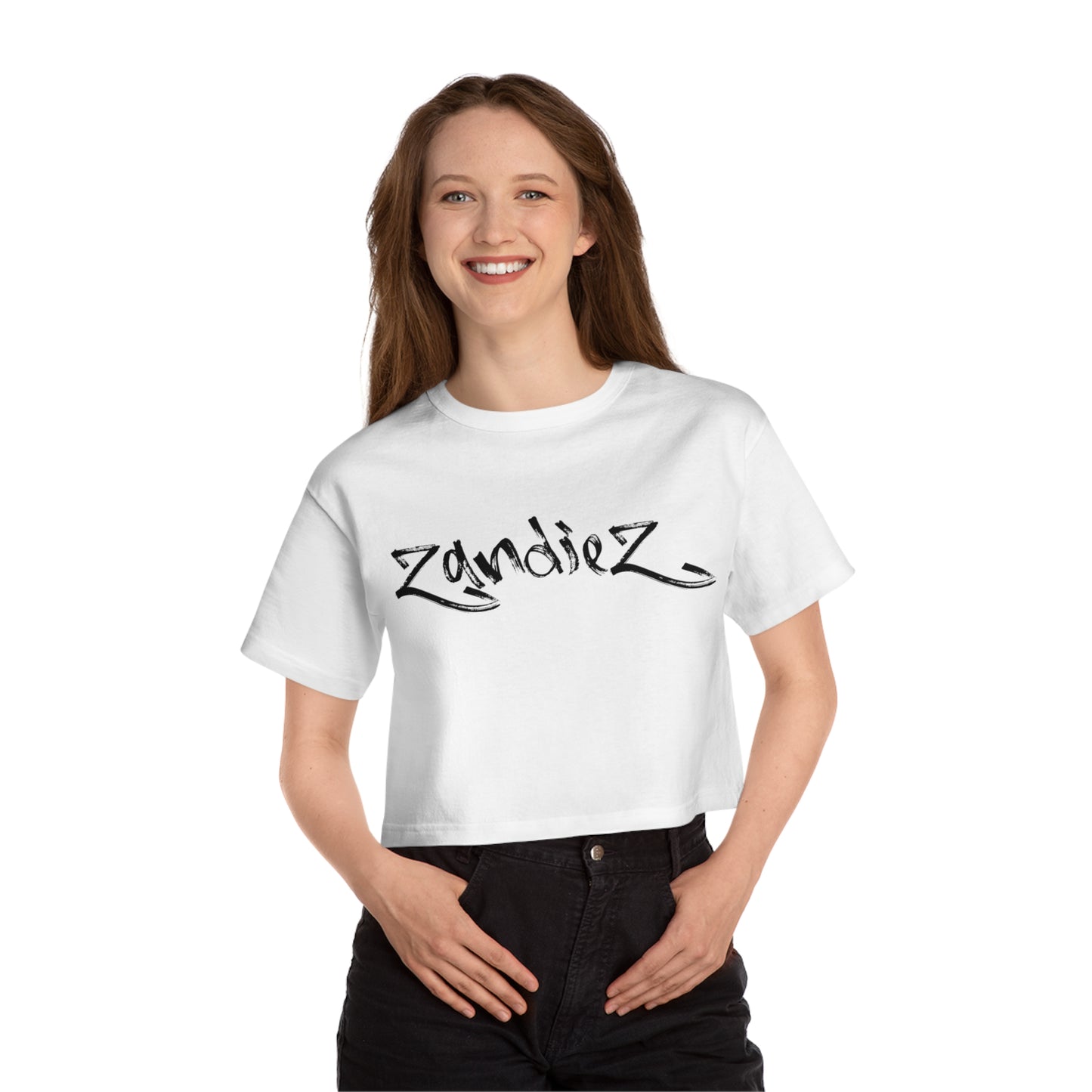 Zandiez - Champion Women's Heritage Cropped T-Shirt