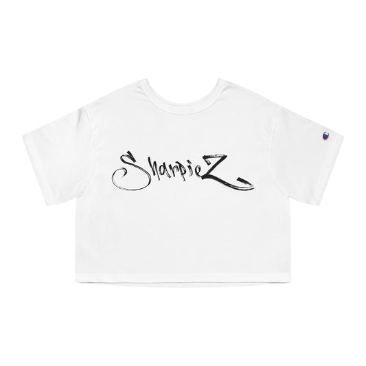 Sharpiez - Champion Women's Heritage Cropped T-Shirt