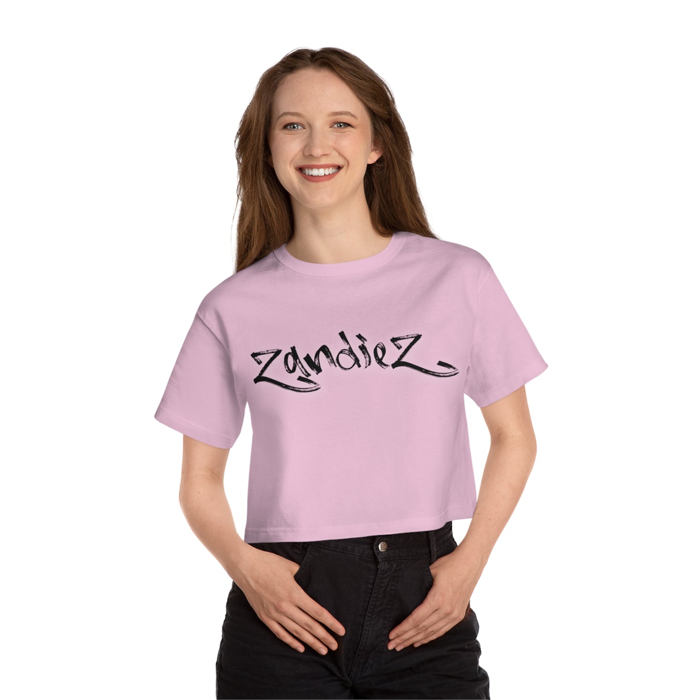 Zandiez - Champion Women's Heritage Cropped T-Shirt
