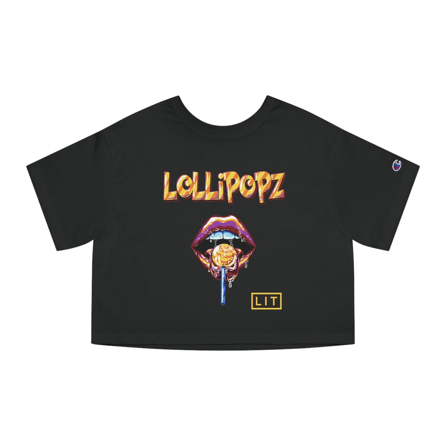 Lollipopz - Champion Women's Heritage Cropped T-Shirt